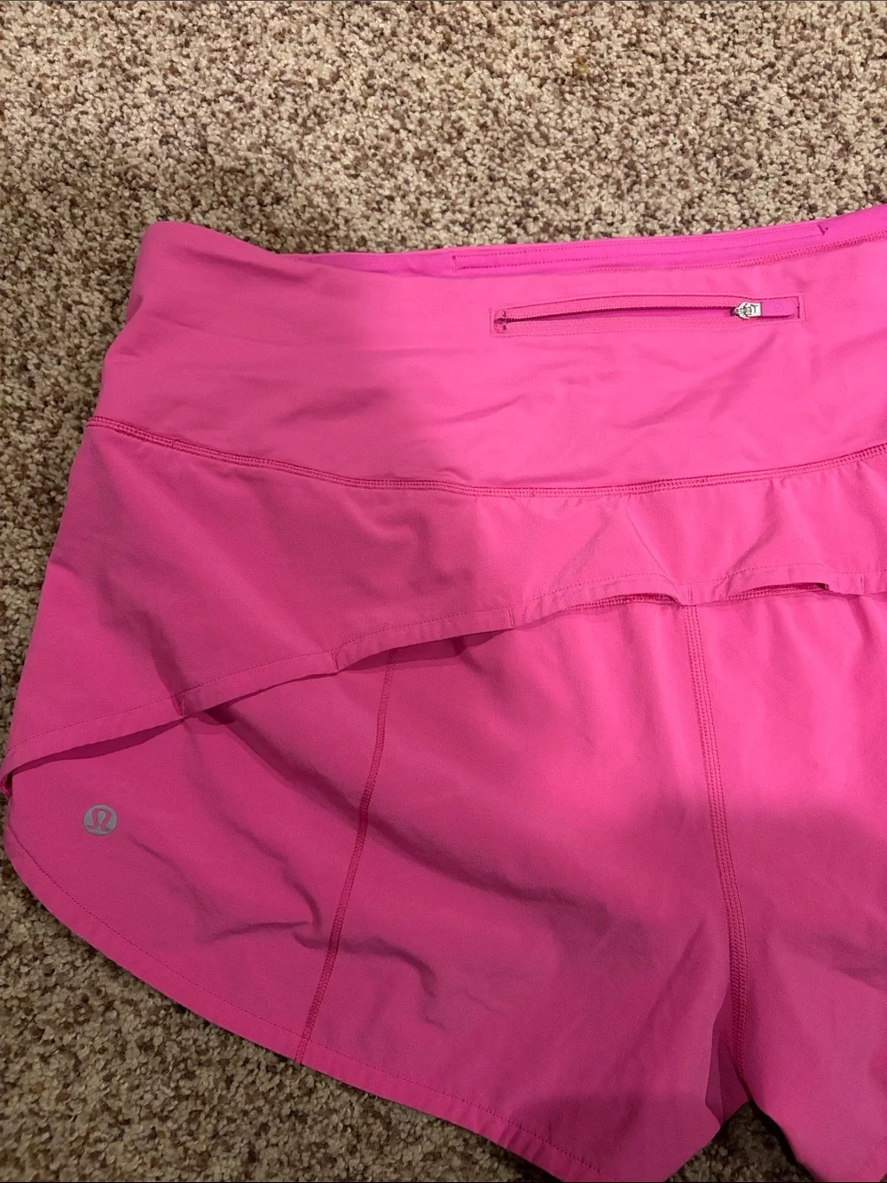 lululemon athletica Bright Pink Athletic Shorts